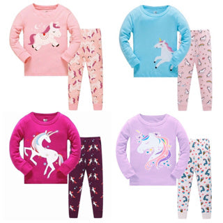 Kids Pajama Longsleeves Unicorn