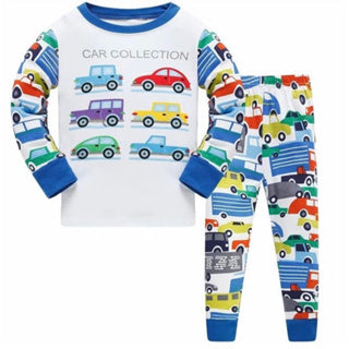 Kids Imported Pajama Long Sleeve PJ Airplane Spaceship Astronaut