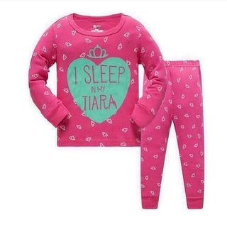 Kids Pajama Longsleeves Tiara Owl Fairy Bedtime