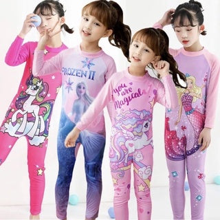 Kids Rashguard Long Pants for Girls