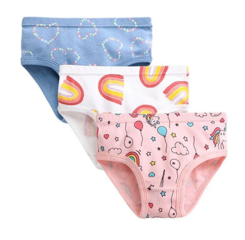 2 pieces of little squirrel Luo Luoshi Ku Rui girls boxer pants girls  children's underwear children's underwear triangle shorts