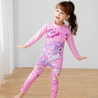 Kids Rashguard Long Pants for Girls