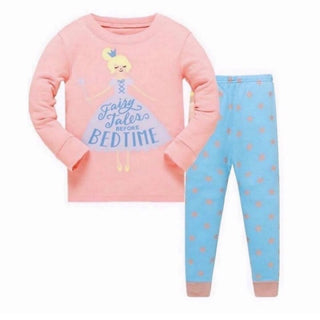 Kids Pajama Longsleeves Tiara Owl Fairy Bedtime