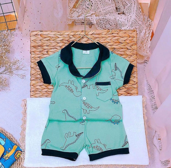 High Quality Vietnam Pajama Button Down for Kids Boys and Girls