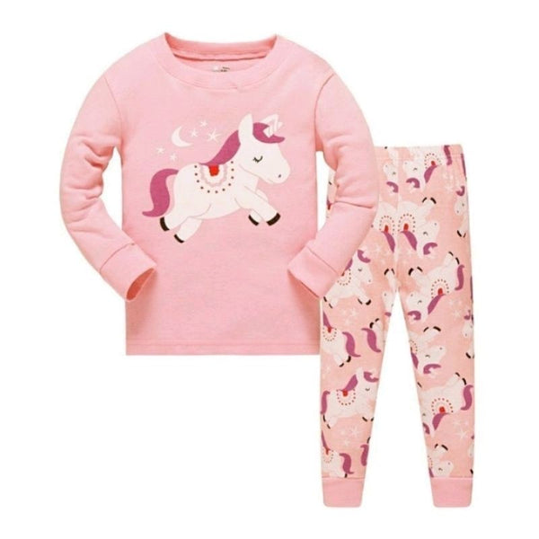 Kids Pajama Longsleeves Unicorn