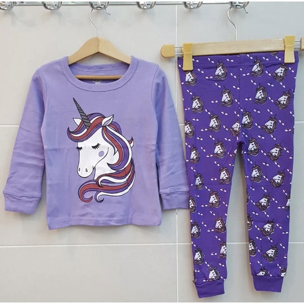 Kids Pajama Longsleeves Unicorn