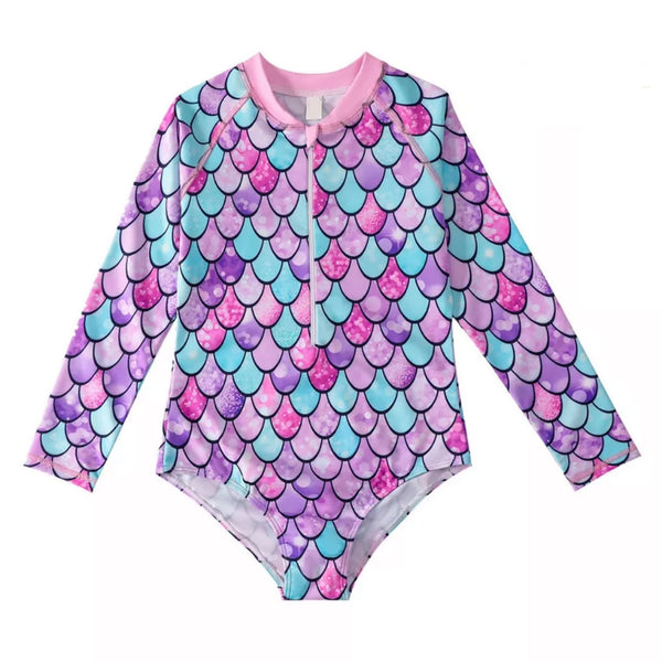 Kids Rashguard Bikini Swimwear for Girls