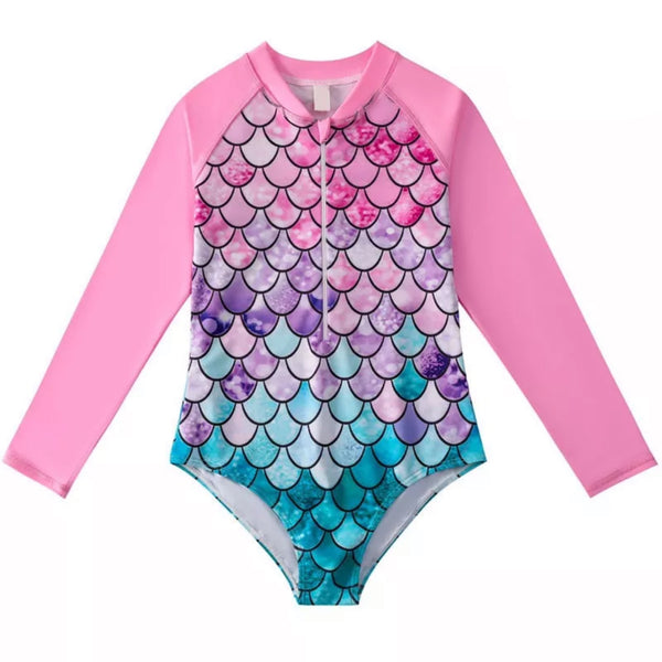 Kids Rashguard Bikini Swimwear for Girls